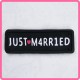 MOLDE PLACA JUST MARRIED KSD