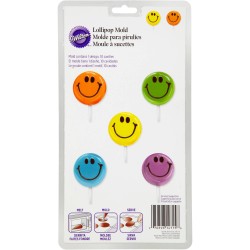 MOLDE LOLLIPOP EMOJI SMILE W