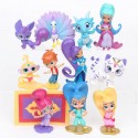 SET 12 FIGURAS PVC SHIMMER & SHINE