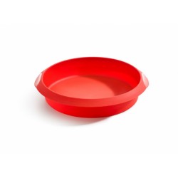 MOLDE SILICONA REDONDO 24.5 CM X 3.5 CM ALTURA