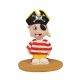 TOPPER PIRATA 3D 8 CM