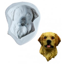 MOLDE PERRO LARGE GOLDER TERRIER 2D