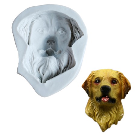 MOLDE PERRO LARGE GOLDER TERRIER 2D