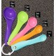 CUCHARAS MEDIDORAS COLORES