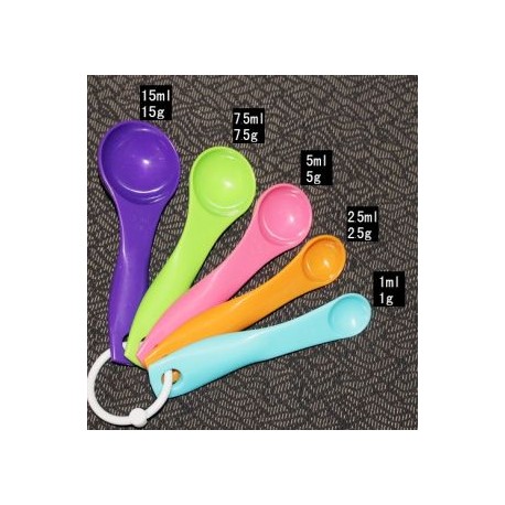CUCHARAS MEDIDORAS COLORES