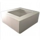 CAJA 24 CM BLANCA CON VENTANA