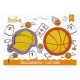 SET 2 CORETADORES CON MARCADOR BALON DE BALONCESTO Y GORRA DC