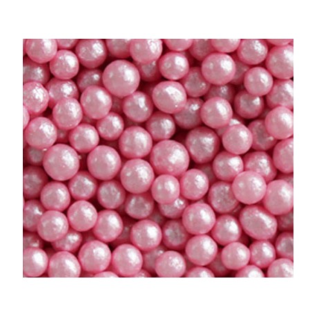 PERLAS ROSAS 6 MM BOTE