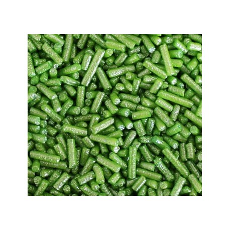 FIDEOS VERDE METALIZADOS BOTE