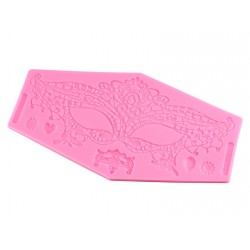 MASCARA ENCAJE VENECIANA 22.5 CM