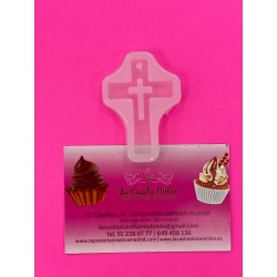 MOLDE CRUZ DOBLE LISA