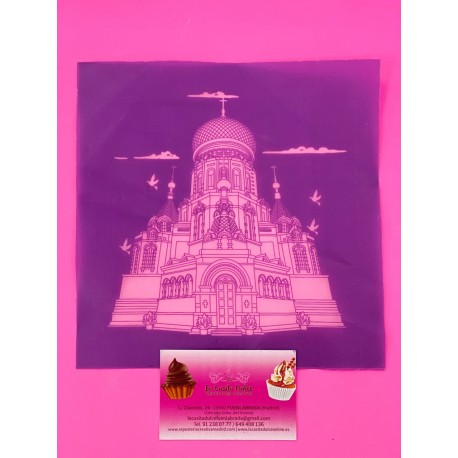 STENCIL DE TELA EDIFICIO