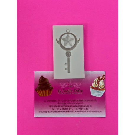 MOLDE LLAVE AMULETO SAILOR MOON
