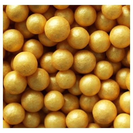 PERLAS AMARILLO DORADO 7 MM BOTE