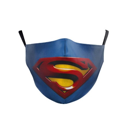 MASCARILLA TELA SUPERMAN ADULTO