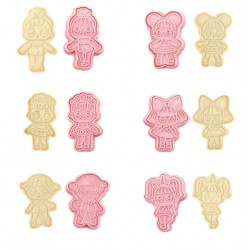 SET 6 CORTADORES CON MARCADOR LOL SURPRISE