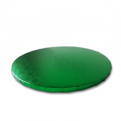 BASE REDONDA VERDE 30 CM