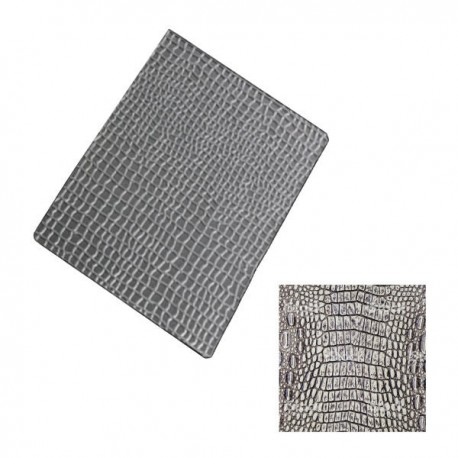 PLACA TEXTURIZADORA PIEL DE COCODRILO