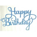 TOPPER HAPPY BIRTHDAY AZUL CARTON