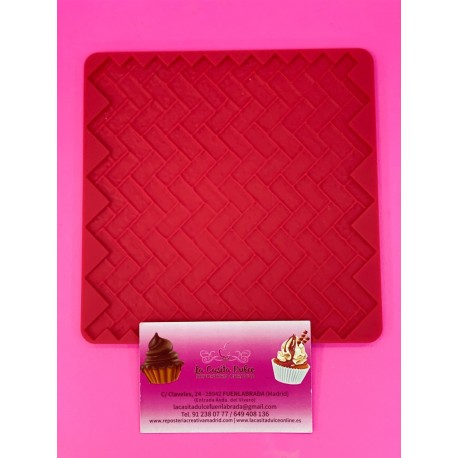 MOLDE TEXTURIZADOR ADOQUINES CRUZADOS