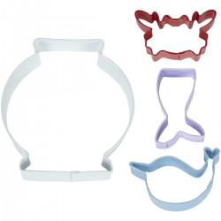 SET 4 CORTADORES PECERA CON BOQUILLAS Y MANGAS