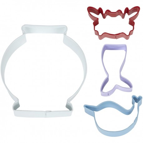 SET 4 CORTADORES PECERA CON BOQUILLAS Y MANGAS