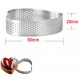 MOLDE ARO MICROPERFORADO CORAZON 8 CM