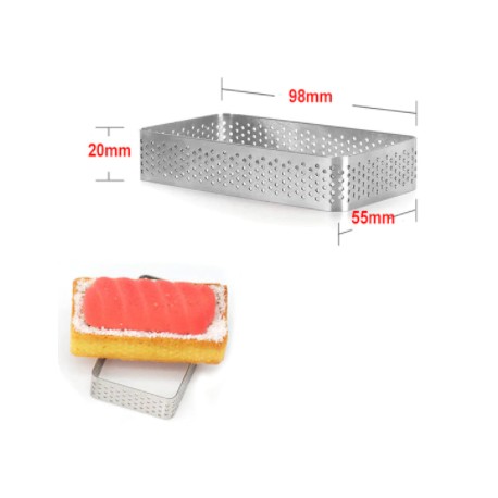 ARO PERFORADO RECTANGULAR 9.5 CM