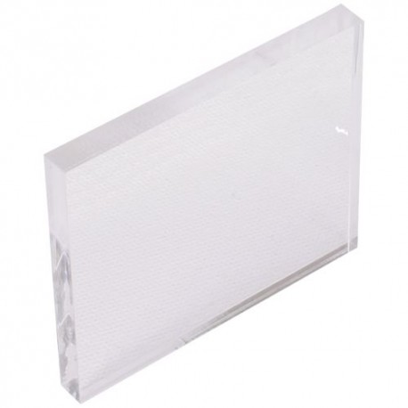 BASE METACRILATO CUADRADA LISA 10 CM