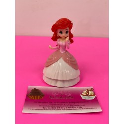 FIGURA ARIEL VESTIDO ROSA BALL PEQ