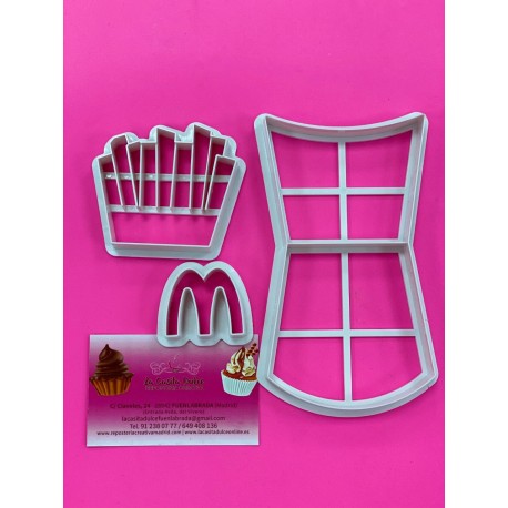 SET CORTADORES PATATAS FRITAS MC