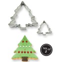 SET 2 CORTADORES ARBOL DE NAVIDAD PME