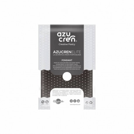 FONDANT NEGRO 250 GR AZUCREN ELITE