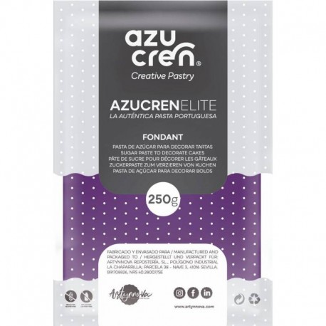 FONDANT PURPURA 1 KG AZUCREN ELITE