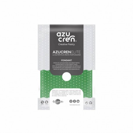 FONDANT VERDE 100 GR AZUCREN ELITE