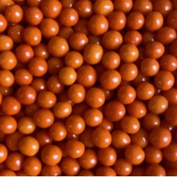 SPRINKLES PERLAS NARANJAS 4 MM BOTE 30 GR
