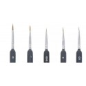 SET 5 PINCELES PRECISION 000, 00, 0, 1 Y 3