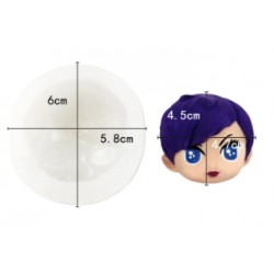 MOLDE SILICONA CABEZA CAMPANILLA DISNEY 3D