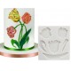 MOLDE SILICONA TULIPANES 2D
