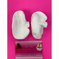 MOLDE SILICONA TEXTURIZADOR DOBLE PETALO GIGANTE CONCAVO