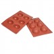 MOLDE 6 SEMI ESFERAS PROFESIONAL