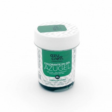 COLORANTE VERDE LECHUGA AZUGEL 35 GR AZUCREN