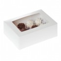 CAJA 12 MINI CUP CAKES BLANCA