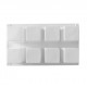 MOLDE SILICONA PROFESIONAL 8 CUBOS CUADRADOS 5.5 CM X 5.5 CM ALTURA