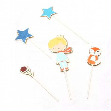 SET TOPPER EL PRINCIPITO CARTON