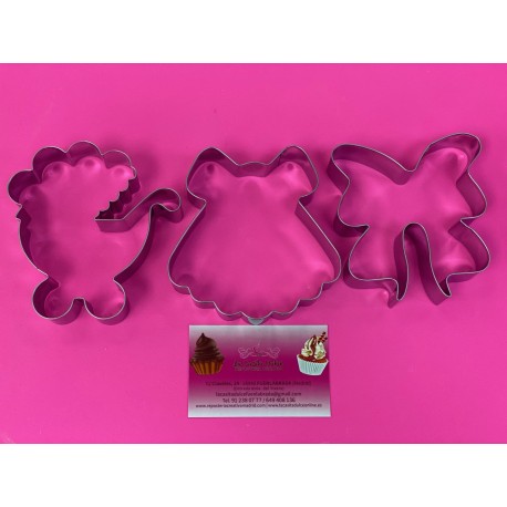 SET 3 CORTADORES BEBE CUTE 1