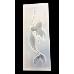 MOLDE SILICONA LA SIRENITA