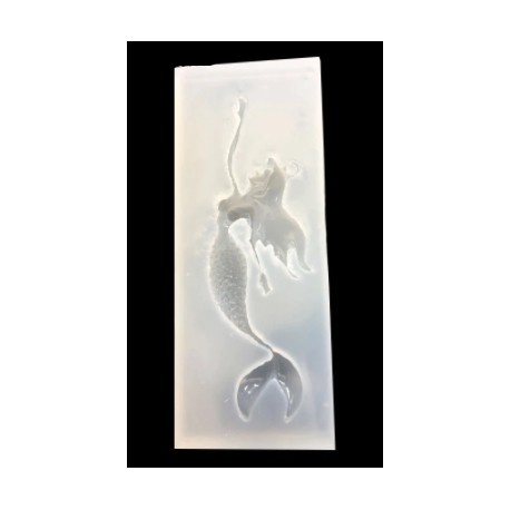 MOLDE SILICONA LA SIRENITA