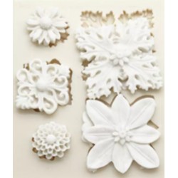 MOLDE SILICONA 5 CAMAFEOS Y JOYAS