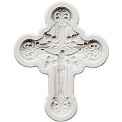 MOLDE CRUZ CRUCIFIJO CON CRISTO